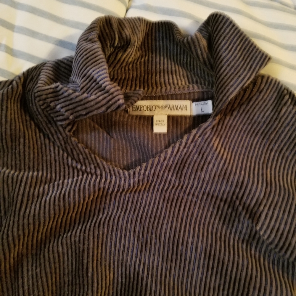Armani long sleeve collared shirt